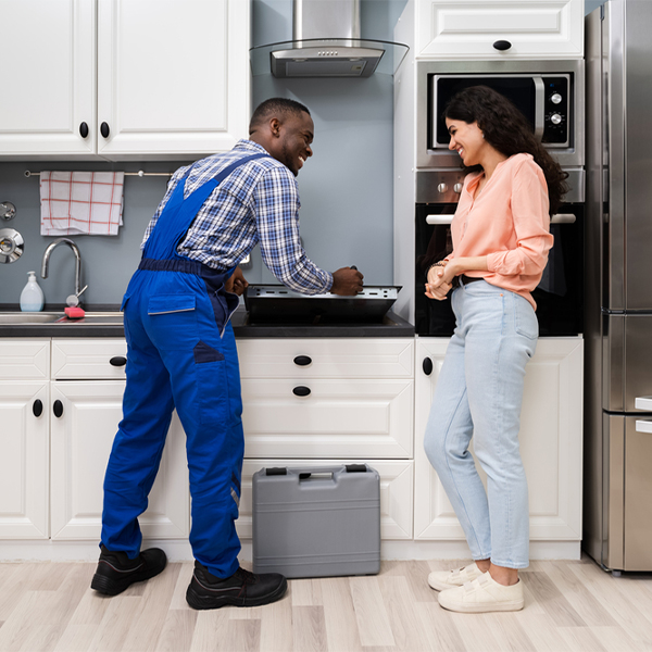 can you provide an estimate for cooktop repair before beginning any work in Ridgeway